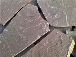 rode flagstones Mandana Red Sandstone