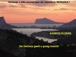 Uw eigen woning in MORAIRA met parkings en
