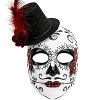 MASKER DAG VAN DE DODEN MET HOED