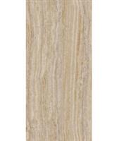 Wandpaneel Isodeco Carrara 120x260 cm PVC Hoogglans Travertin Zand Beige (Doosinhoud 3.12 m2)-3.12m2