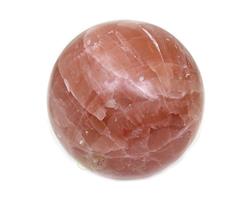 Roze / Rode Calciet bol Nr 1 - 1579 gram - Pakistan