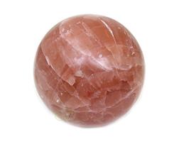 Roze / Rode Calciet bol Nr 1 - 1579 gram - Pakistan