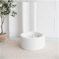Ballenbad - Boucle - 90x40cm - Wit Excl ballen