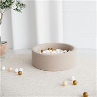 Ballenbad - Boucle - 90x30cm - Beige Excl ballen