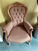 TE KOOP VINTAGE ANTIEKE FEUTEUIL