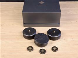 Dalby Audio Design D7-GE90 Gabon Ebony highend end audio Isolation Feet (set of 3)