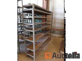 4 Diverse metalen planken