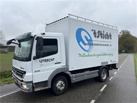Mercedes-Benz Atego 816 bakwagen 2x hogedruk heet water pompen WATERKRACHT FOCS DIESEL 2008