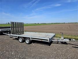 Hulco Terrax 2 machinetransporter 400x180 cm gebruikt 3500KG