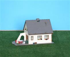 Woning inclusief mooie poort H0/HO  [NH1279]