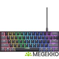 Trust GXT 867 Acira Mechanisch Mini Gaming Toetsenbord 60% Zwart