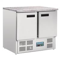 Polar gekoelde werkbank, marmer CL108