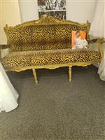 Barok bank kleur goud