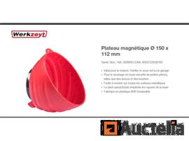 Magnetische kom voor garage WERKZEYT