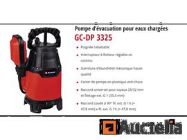 Vuilwaterpomp EINHELL GC-DP 3325