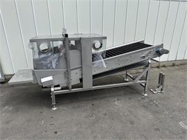 Rollenleesband RVS 270 x 70 cm voor het wassen of ontsmetten van product