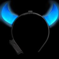 Duivelsdiadeem met Licht Blauw incl Batterij