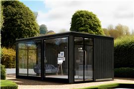 NIEUW modern  houten Tuinkamer PSM3