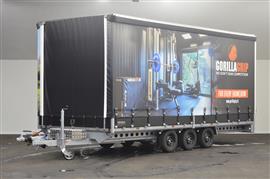 Henra Plateauwagen 553x222x220 Huif &amp; Schuifzeilen