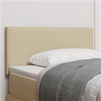 vidaXL Hoofdbord effen 90 cm ribfluweel lichtgroen grijs