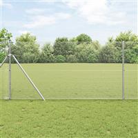 vidaXL Gelast Gaashek 1,4x25 m Gegalvaniseerd Staal
