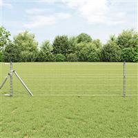 vidaXL Eurohek 0.6x25 m Gegalvaniseerd Staal