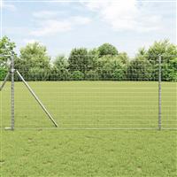 vidaXL Euro Schutting 1x25 m Verzinkt Staal