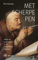 Met scherpe pen