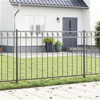 vidaXL Tuinhek 1,7x1 m staal grijs