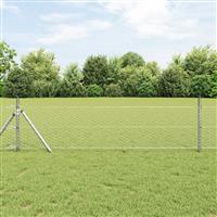 vidaXL Hexagon Fence 0,5x50 m Gegalvaniseerd Staal