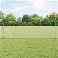 vidaXL Hexagon Schutting 0,8x10 m Gegalvaniseerd Staal