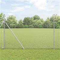 vidaXL Gelaste Draadhek 1,5x25 m Gegalvaniseerd Staal