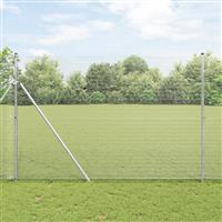 vidaXL Gelast Draadhek 1,6x10 m Gegalvaniseerd Staal