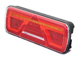Tralert LED neon achterlicht links 7 PINs AMP connector + 4x SuperSeal