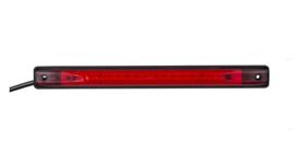 Horpol 3e remlicht opschroefbaar 0.5m kabel, open eind 255x25x11 12-24V