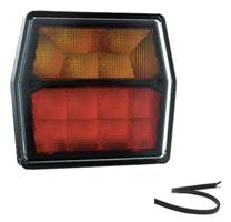 Fristom LED achterlicht compact open draadeind 100cm