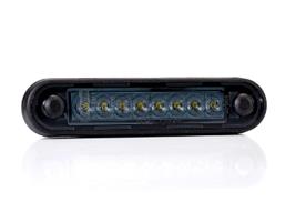 Fristom Breedtelicht rood, darklook 12-24V 150mm kabel, open eind