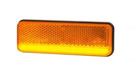 Horpol LED zijmarkeringslamp neon oranje open draadeind 12-24V