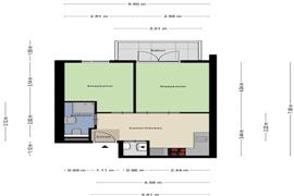 Appartement Middellandstraat in Rotterdam