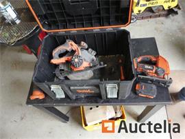[8904-060]20V decoupeerzaag, 40V cirkelzaag en 40V Power plus slijpmachine