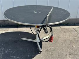Draaitafel 150 cm met softtop
