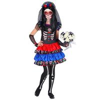 MUJER DIA DE LOS MUERTOS