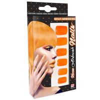 NAGELS, AIRBRUSH NEON ORANJE