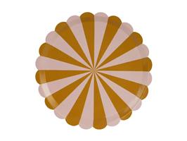 Plates Stripes, Mix, 21 cm