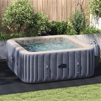 vidaXL Rechthoekige Zwembadhoes Zwart PVC 300 x 220 cm Duurzaam