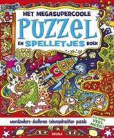 Het megasupercoole puzzel- en spelletjesboek