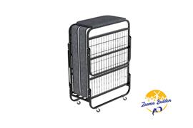 Vouwbed met KoudschuimHR45 14cm - Logeerbed  met matras stalen raster bodem