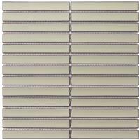 Mozaiek Tegel Sevilla 29,6x29,9 cm Finger Glossy Cafe Latte (Prijs per 0,89 M2)