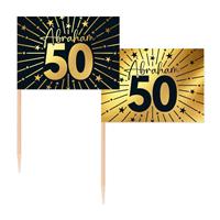 50 Flag picks – Abraham Golden Celebrations