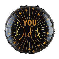 Foilballoon 18 - You did It Golden Celebrations